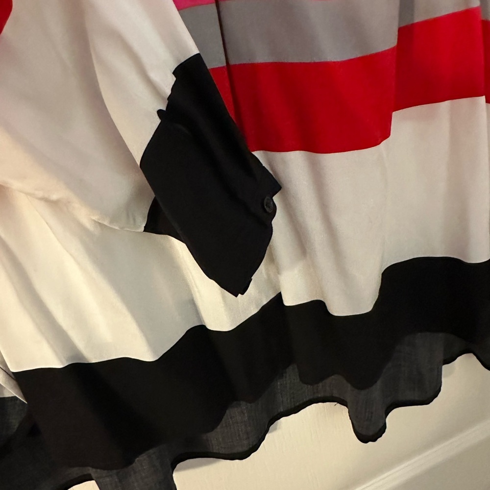 crown & ivy Multicolor Striped Blouse - Picture 5 of 6